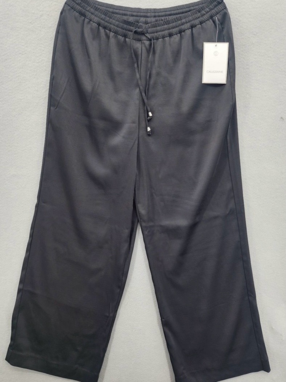 Casual Drawstring Joggers — Black